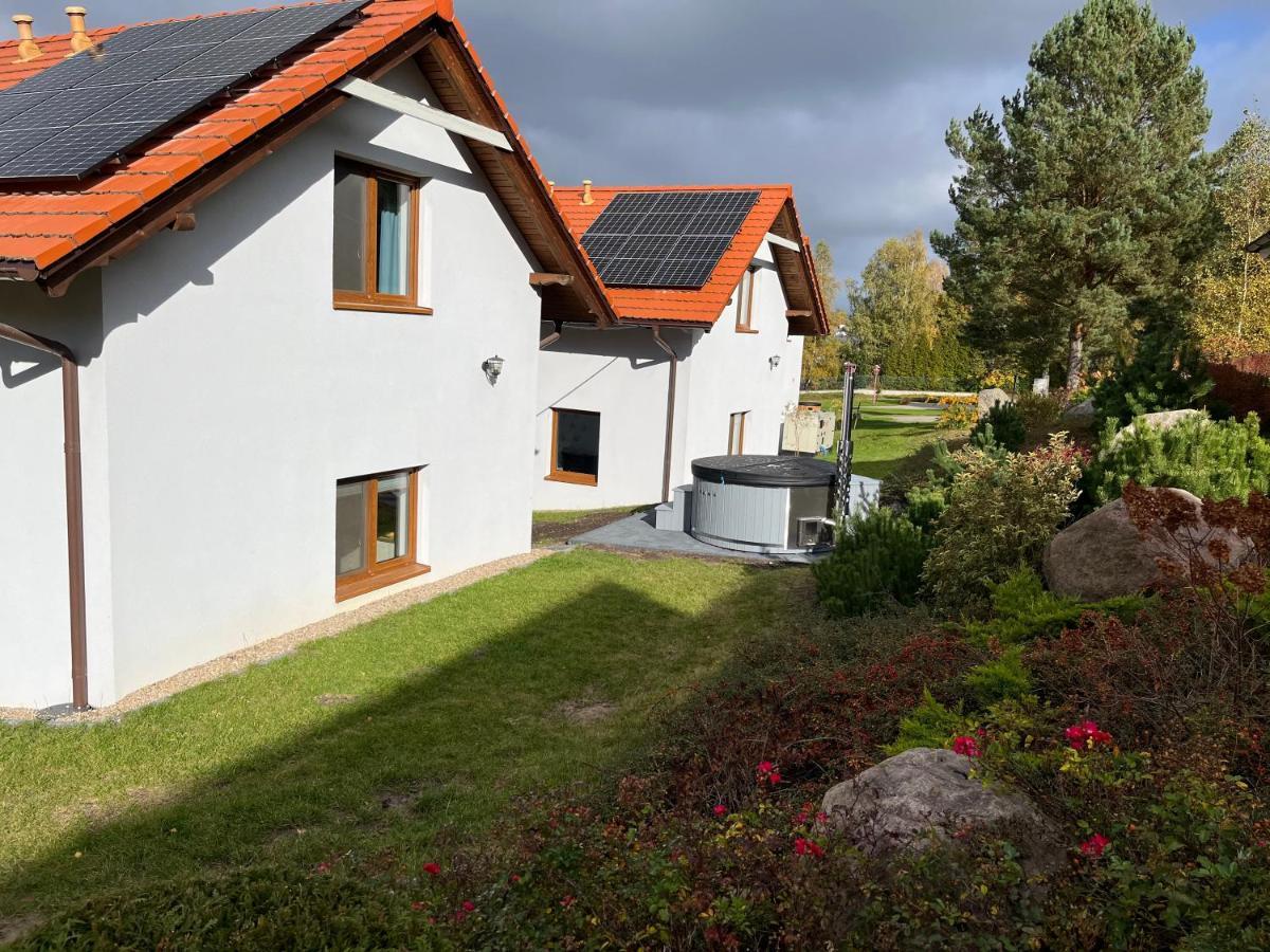 Malinowe Wzgorze Domki 90 M2 Z Sauna I Balia Krzeszna Exterior foto