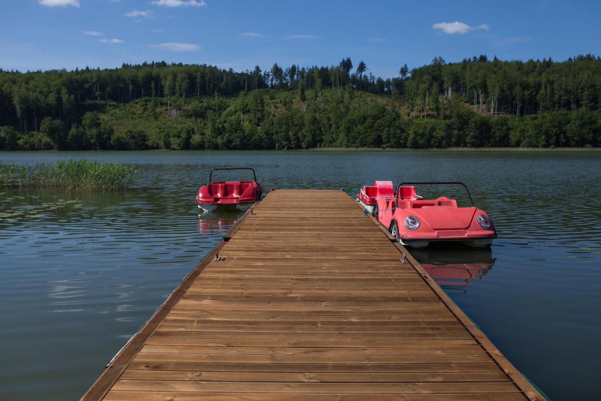 Malinowe Wzgorze Domki 90 M2 Z Sauna I Balia Krzeszna Exterior foto
