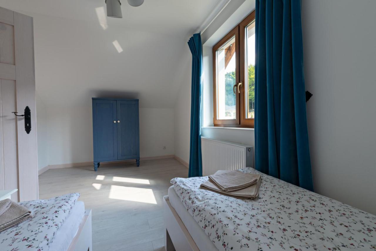 Malinowe Wzgorze Domki 90 M2 Z Sauna I Balia Krzeszna Exterior foto