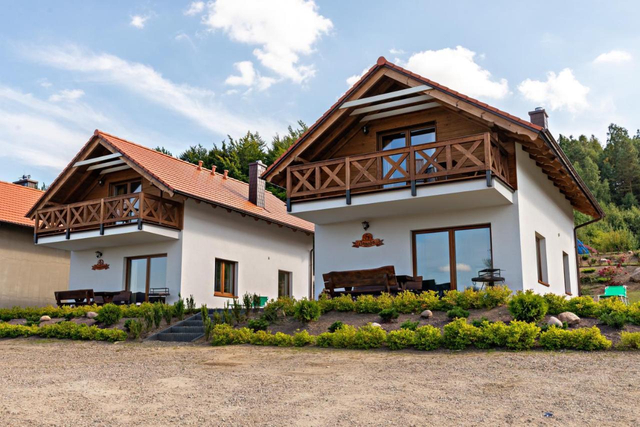 Malinowe Wzgorze Domki 90 M2 Z Sauna I Balia Krzeszna Exterior foto
