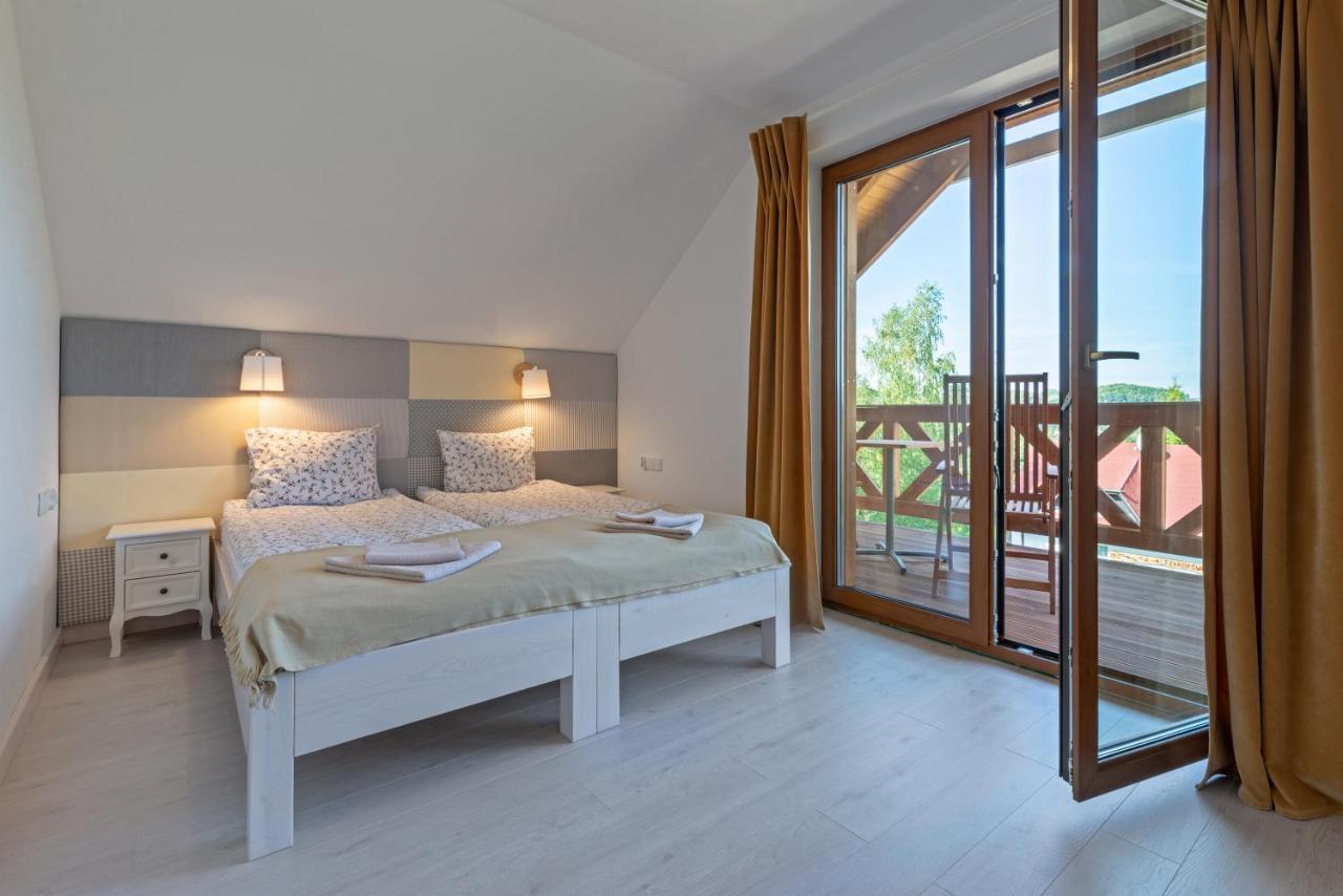 Malinowe Wzgorze Domki 90 M2 Z Sauna I Balia Krzeszna Exterior foto